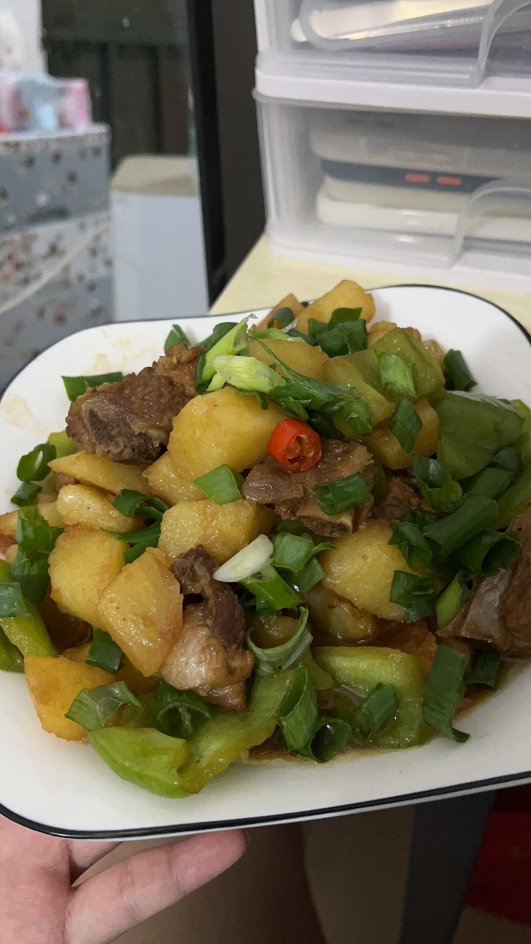 土豆排骨（超好吃）