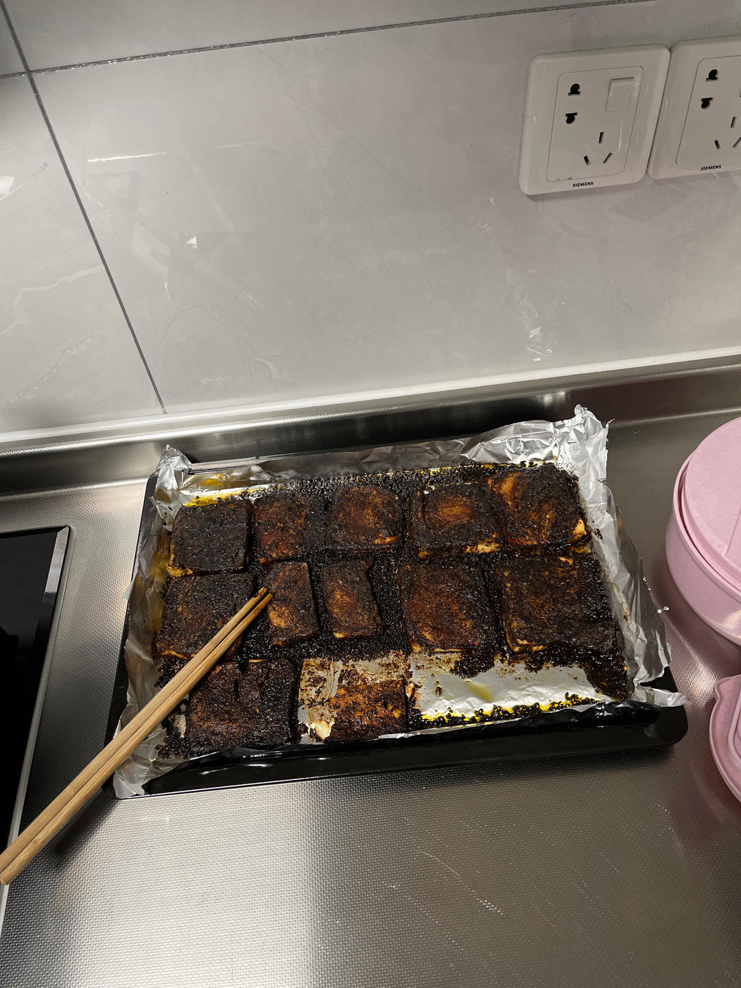 孜然烤豆腐