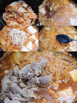 🥘韩国泡菜汤 | 比餐厅做的更好喝！简单快手超级上头！的做法 步骤4