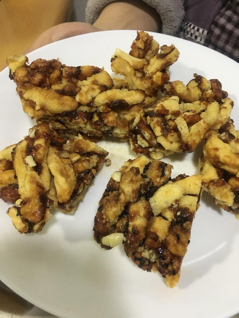 松软的鸡蛋沙琪玛