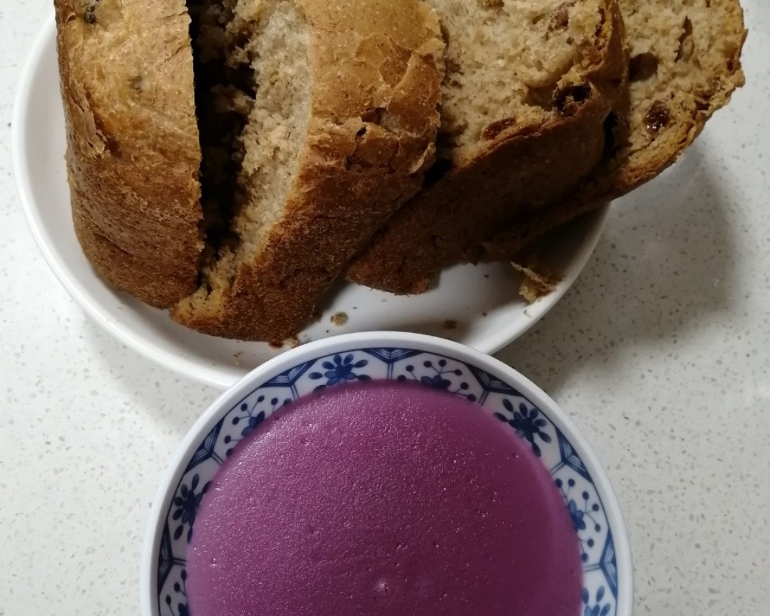 紫薯饼.纯素的做法 步骤1