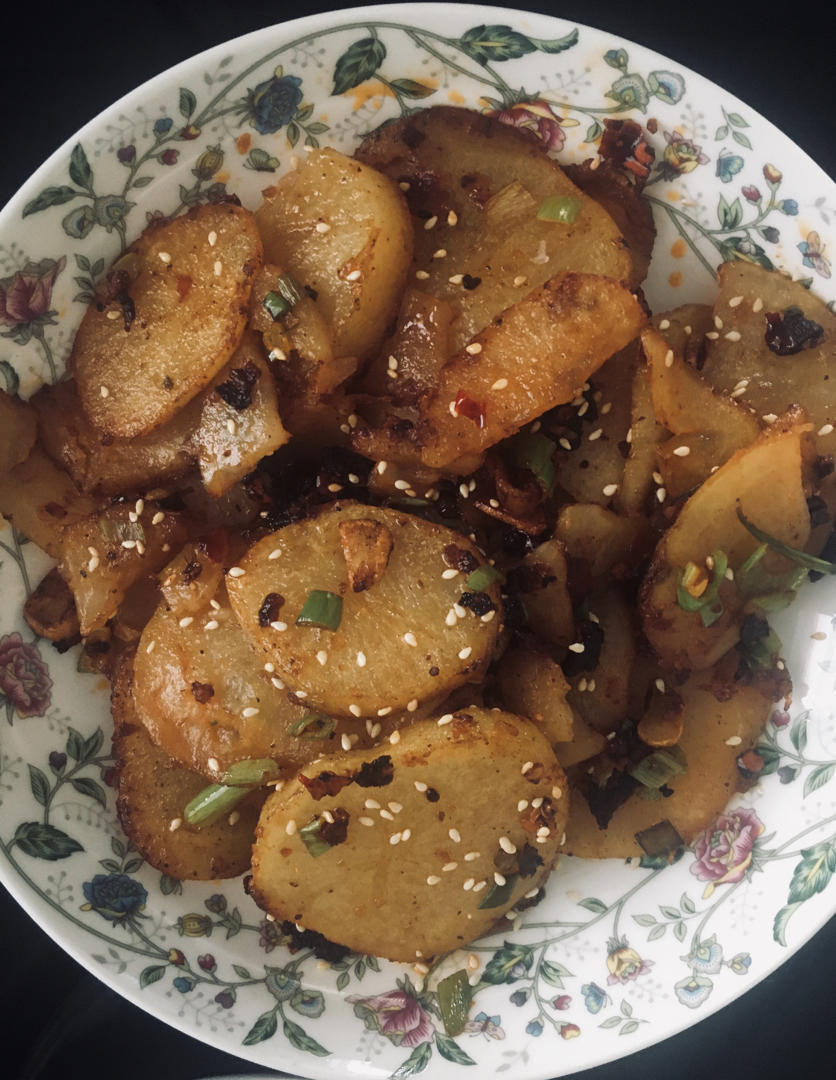 干锅土豆片