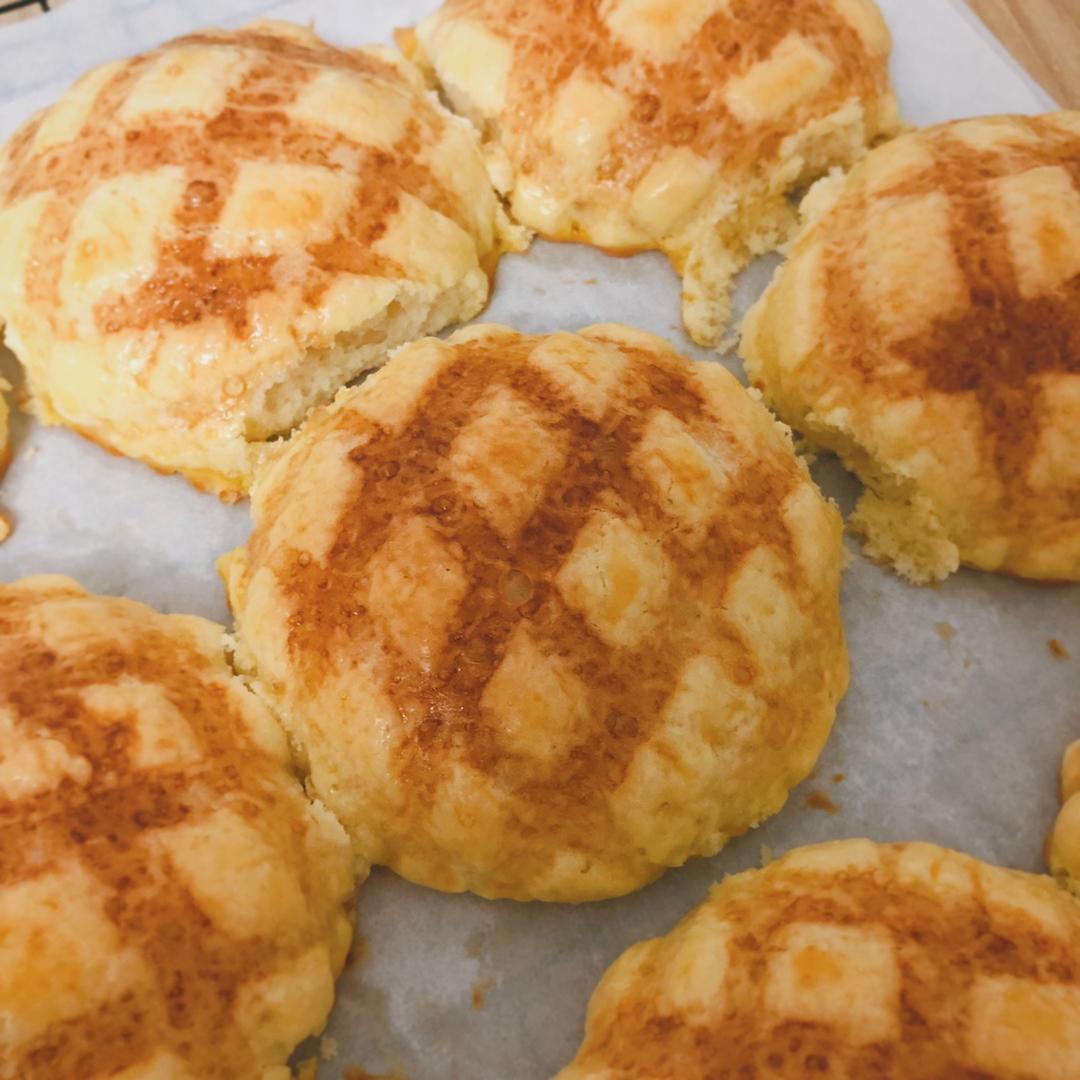 《Tinrry+》菠萝包（手揉教程）（帅帅小厨）