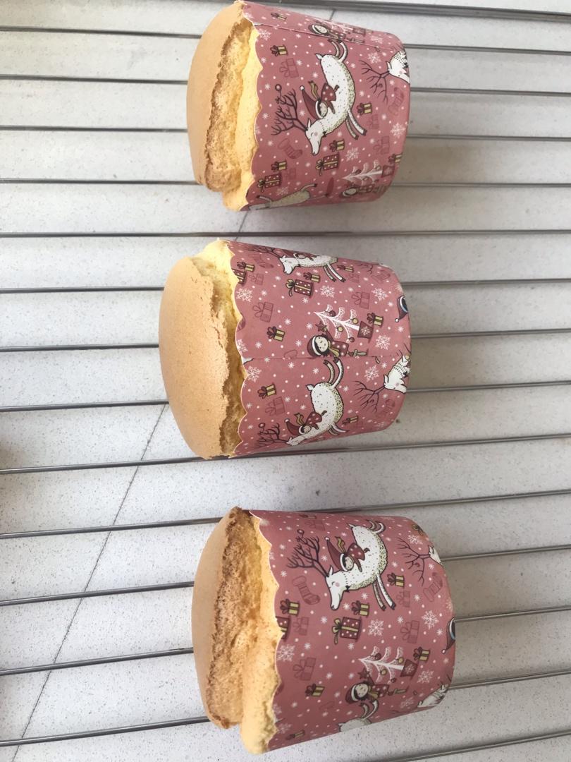 纸杯蛋糕 8寸戚风蛋糕的量
