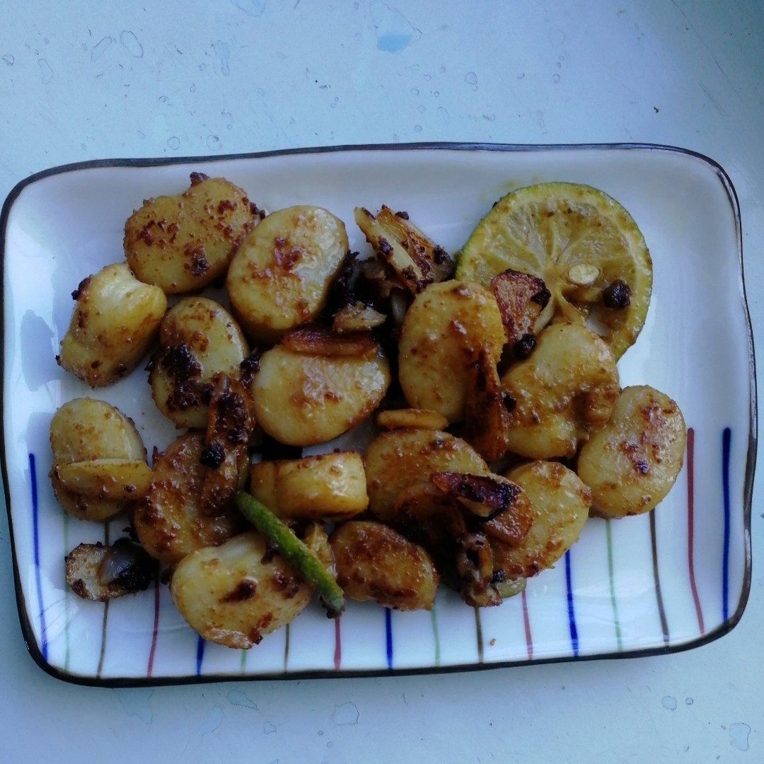 香煎黄油贝柱