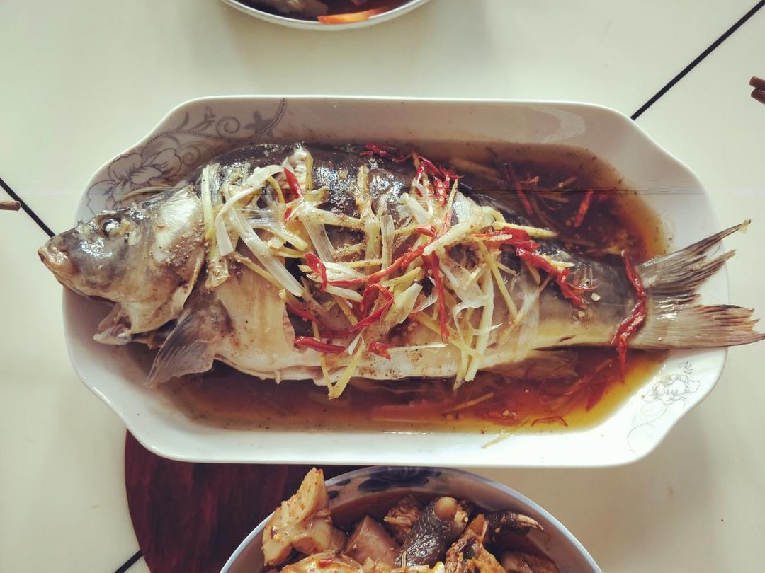 超入味清蒸鱼～清蒸鲈鱼桂花鱼（家常独创）