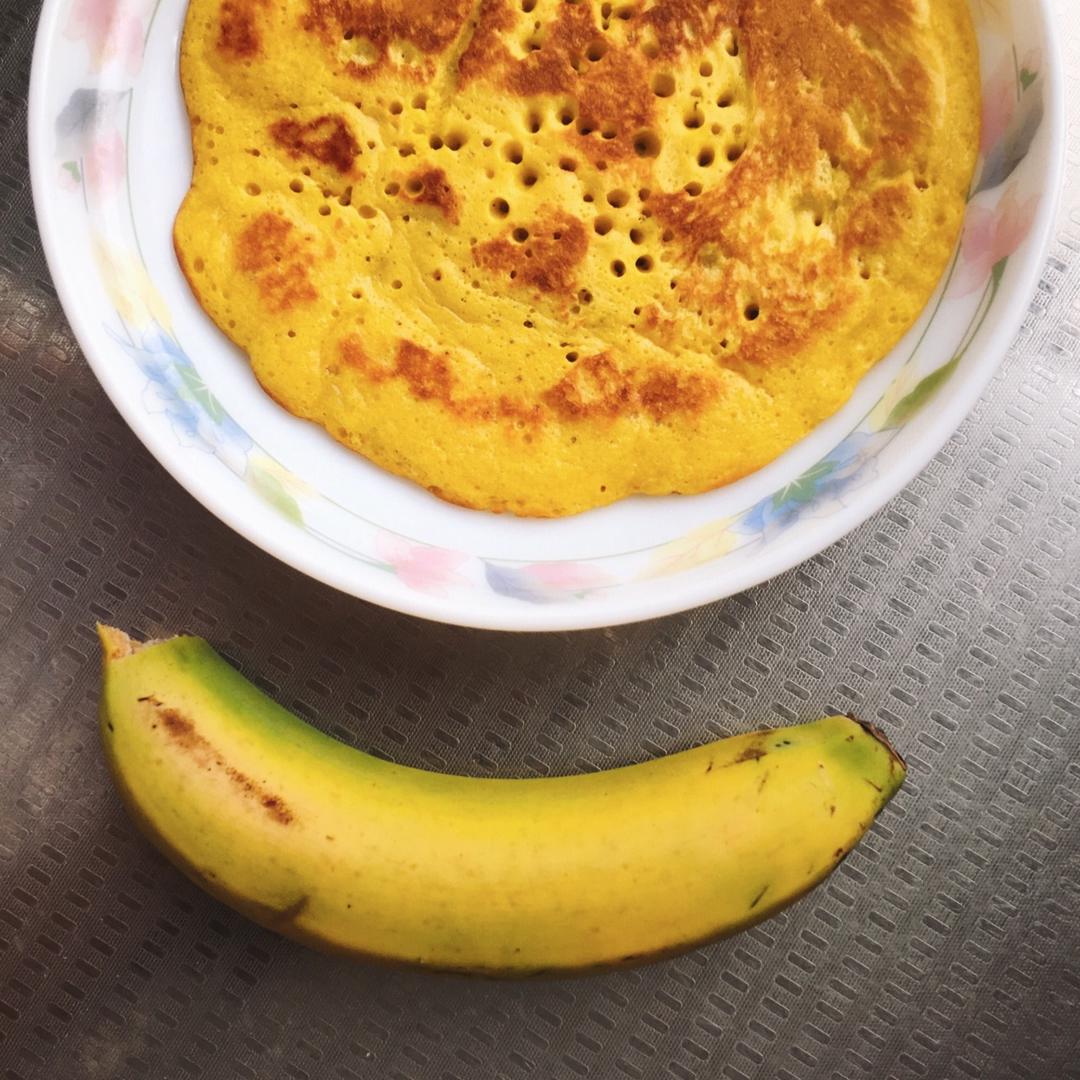 快手香蕉饼