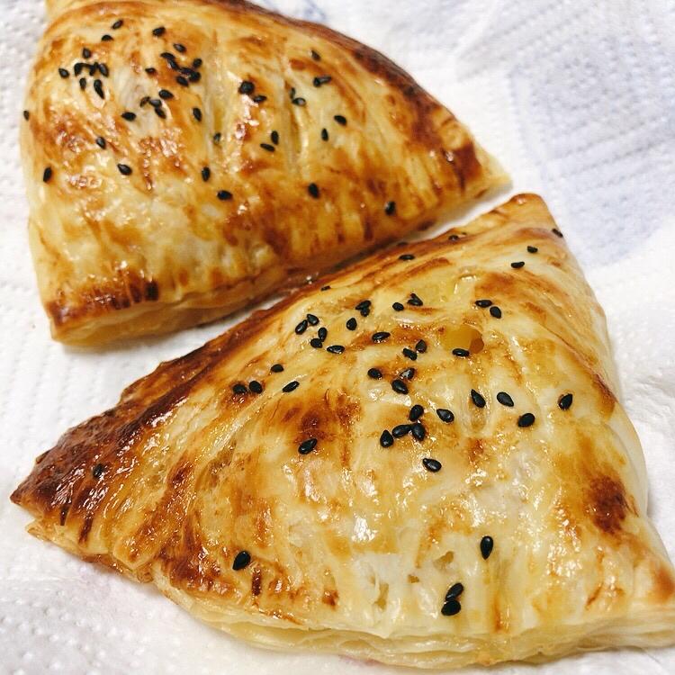 手抓饼版苹果派