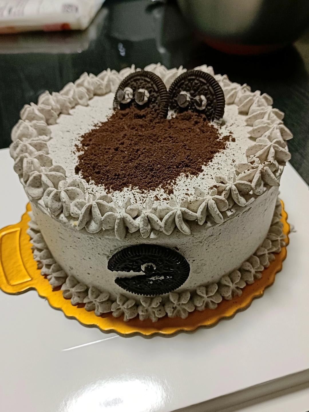 奥利奥咸奶油蛋糕（小精灵）