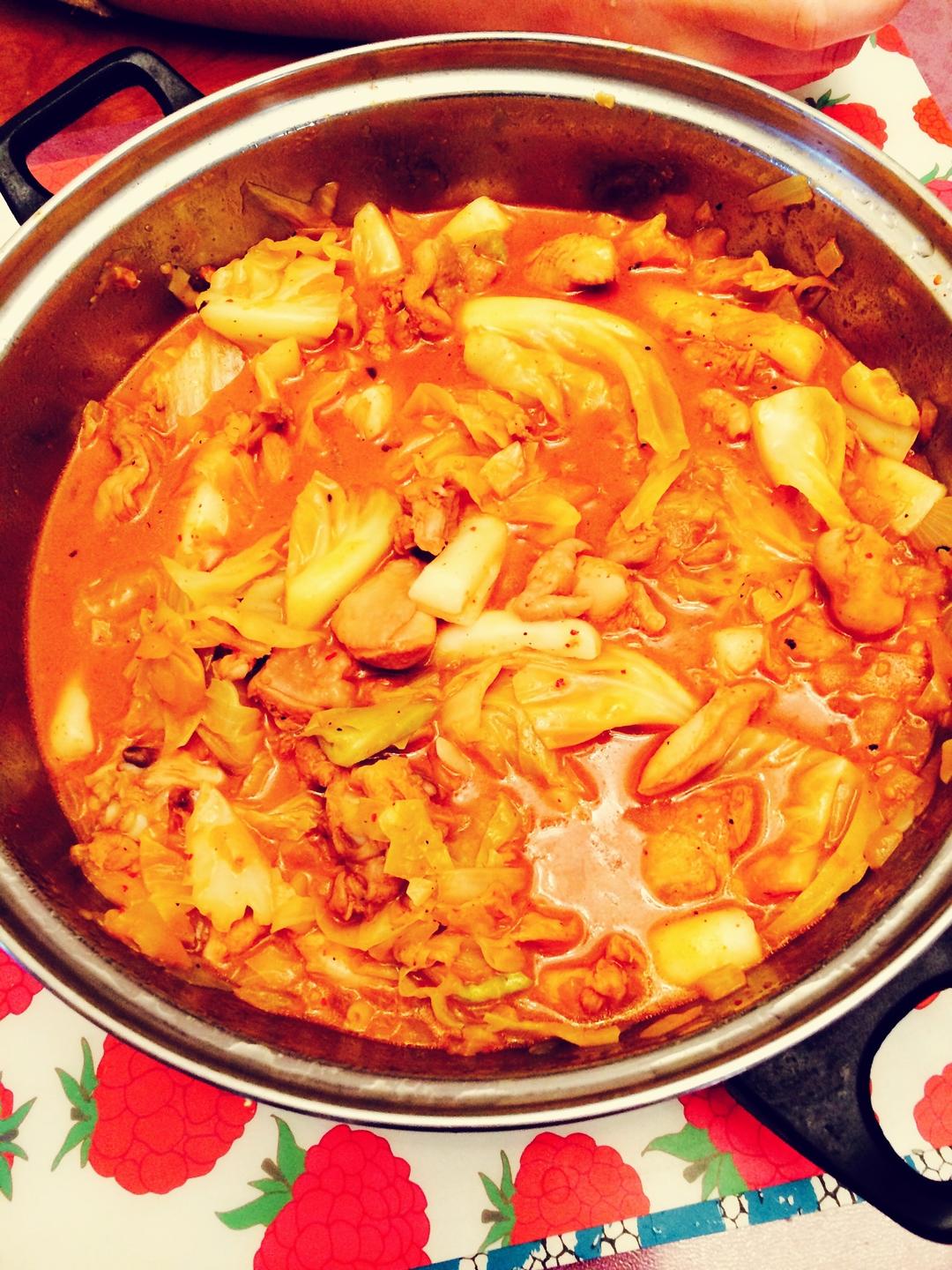 懒人版春川铁板鸡～