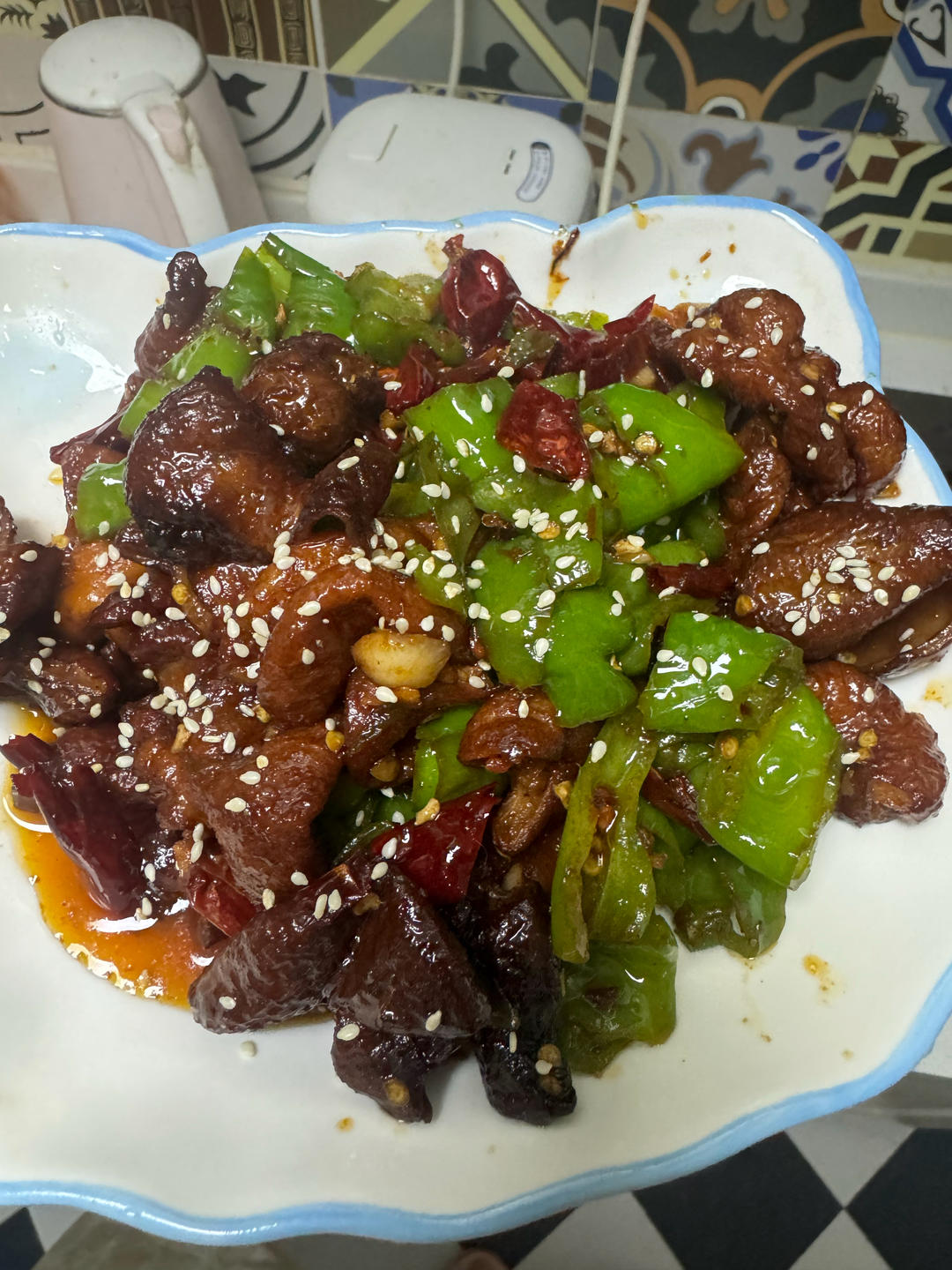 超好吃的火爆香辣肥肠