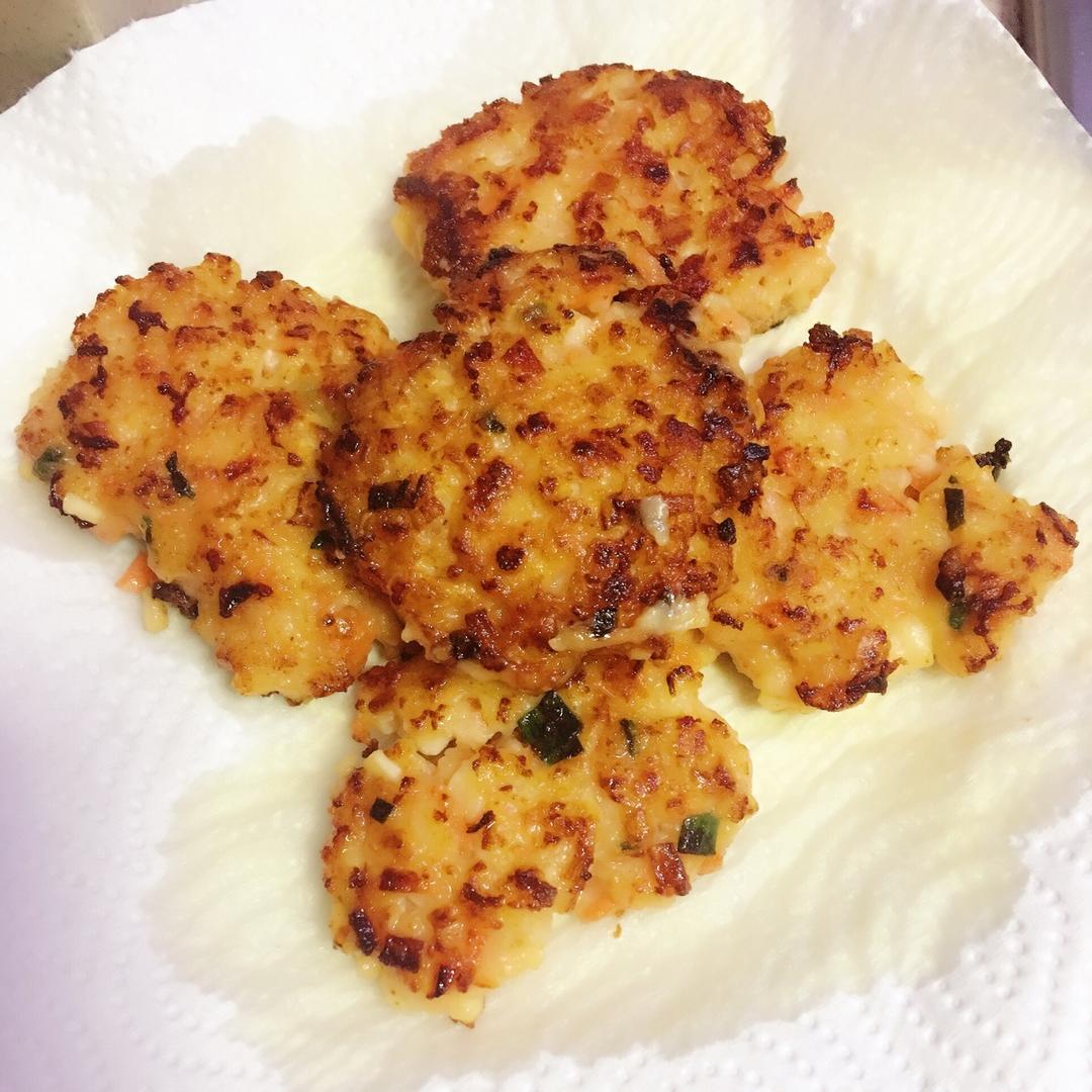 香煎虾饼