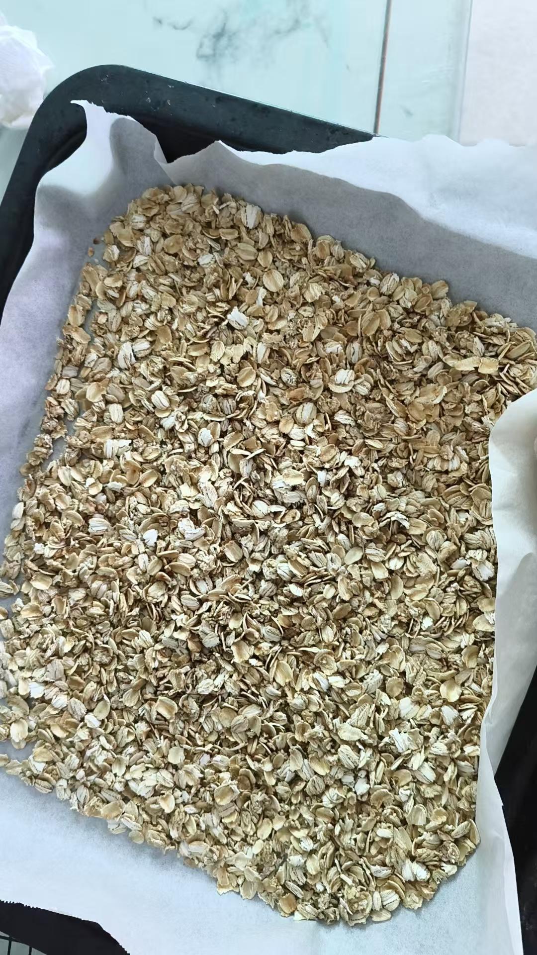 超简单营养低脂烤燕麦片