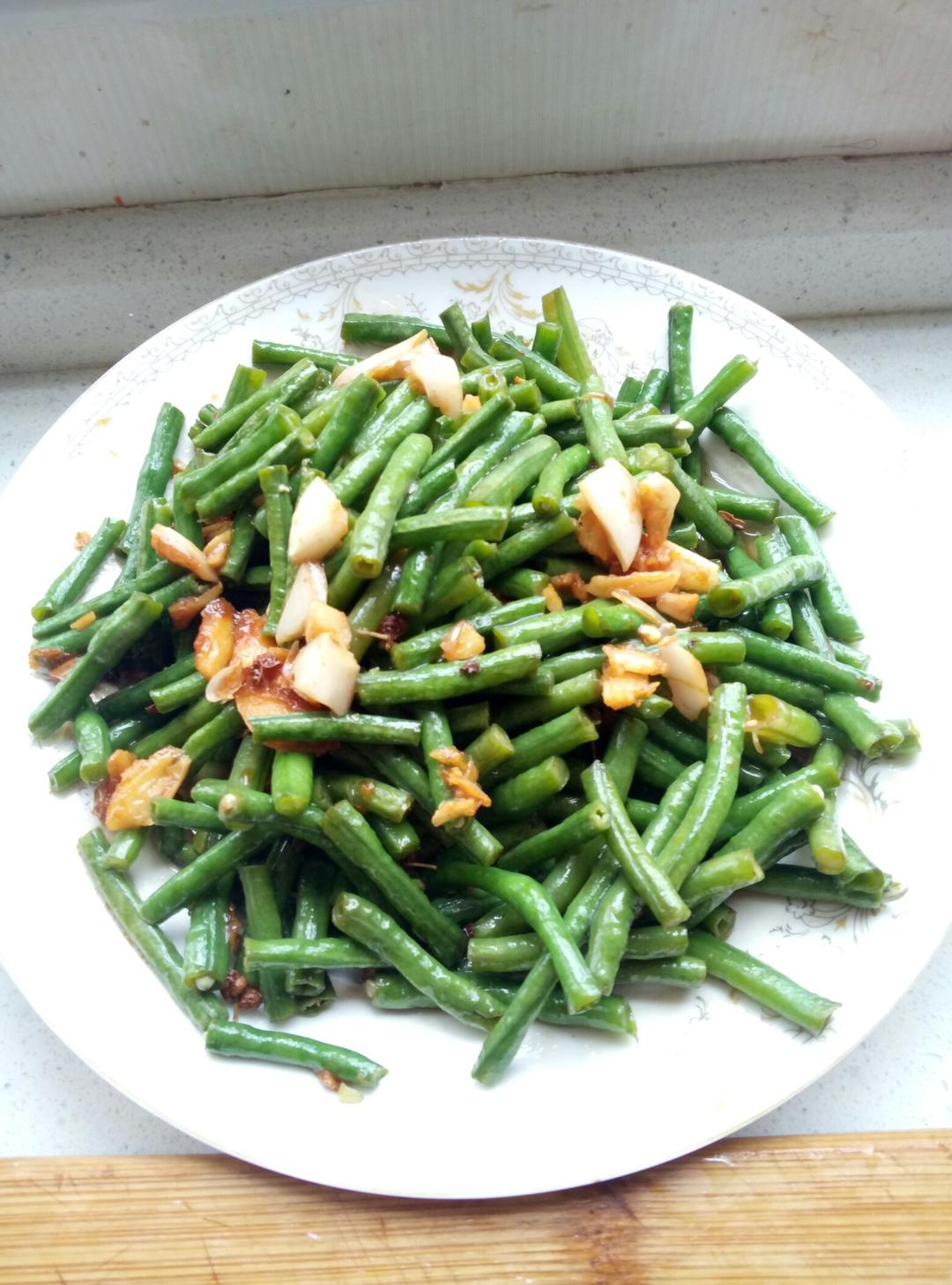 蒜泥豇豆