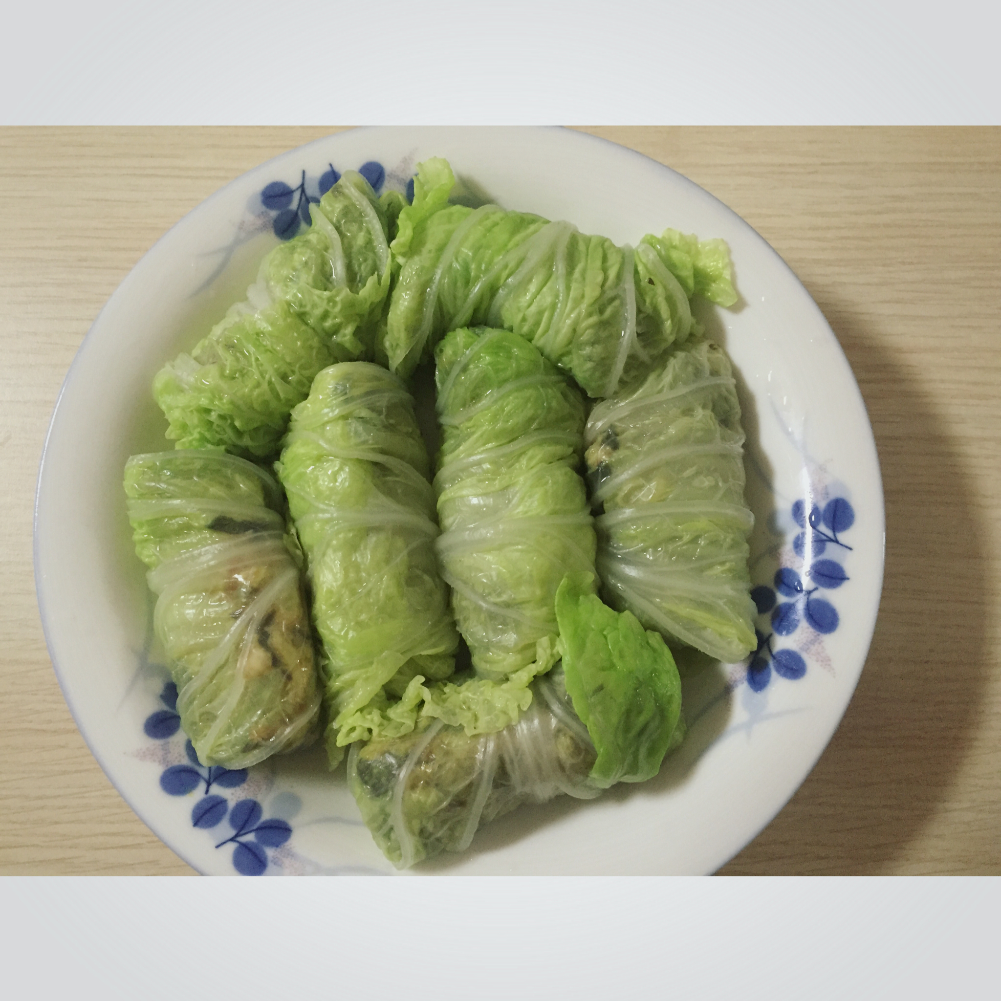 肉酿白菜卷