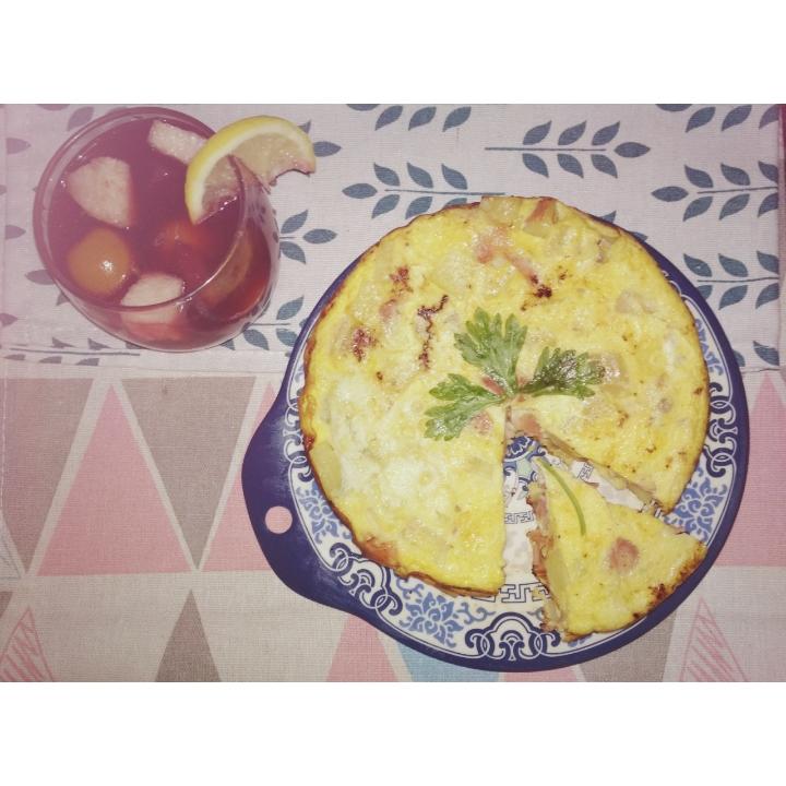 土豆培根烘蛋