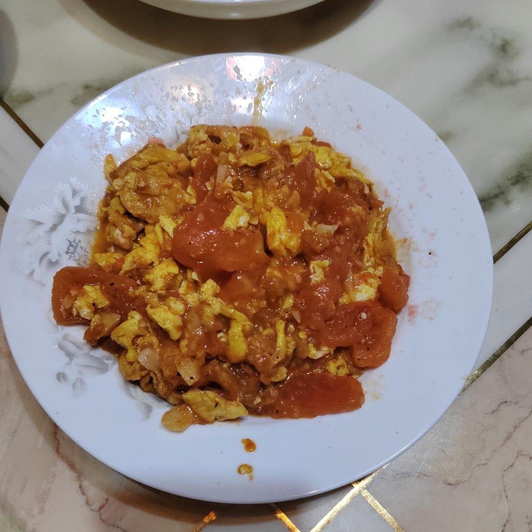 西红柿炒鸡蛋