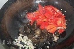 番茄鸡蛋翡翠手擀面的做法 步骤13