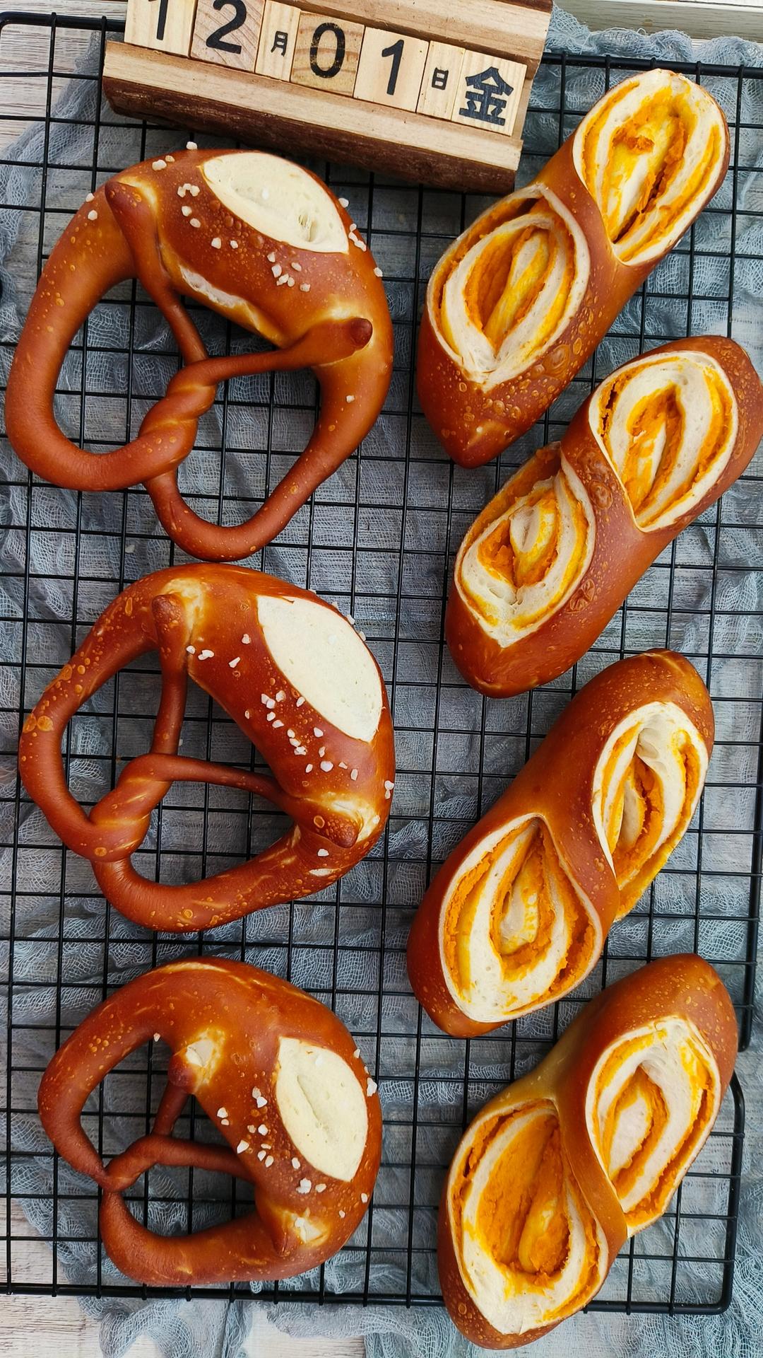 传统德式碱水包