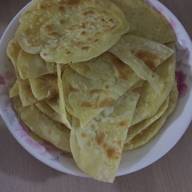 夏末微凉1127做的家常油饼