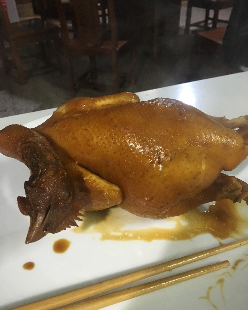 蒜蓉香草蒸大虾（孔雀开屏）