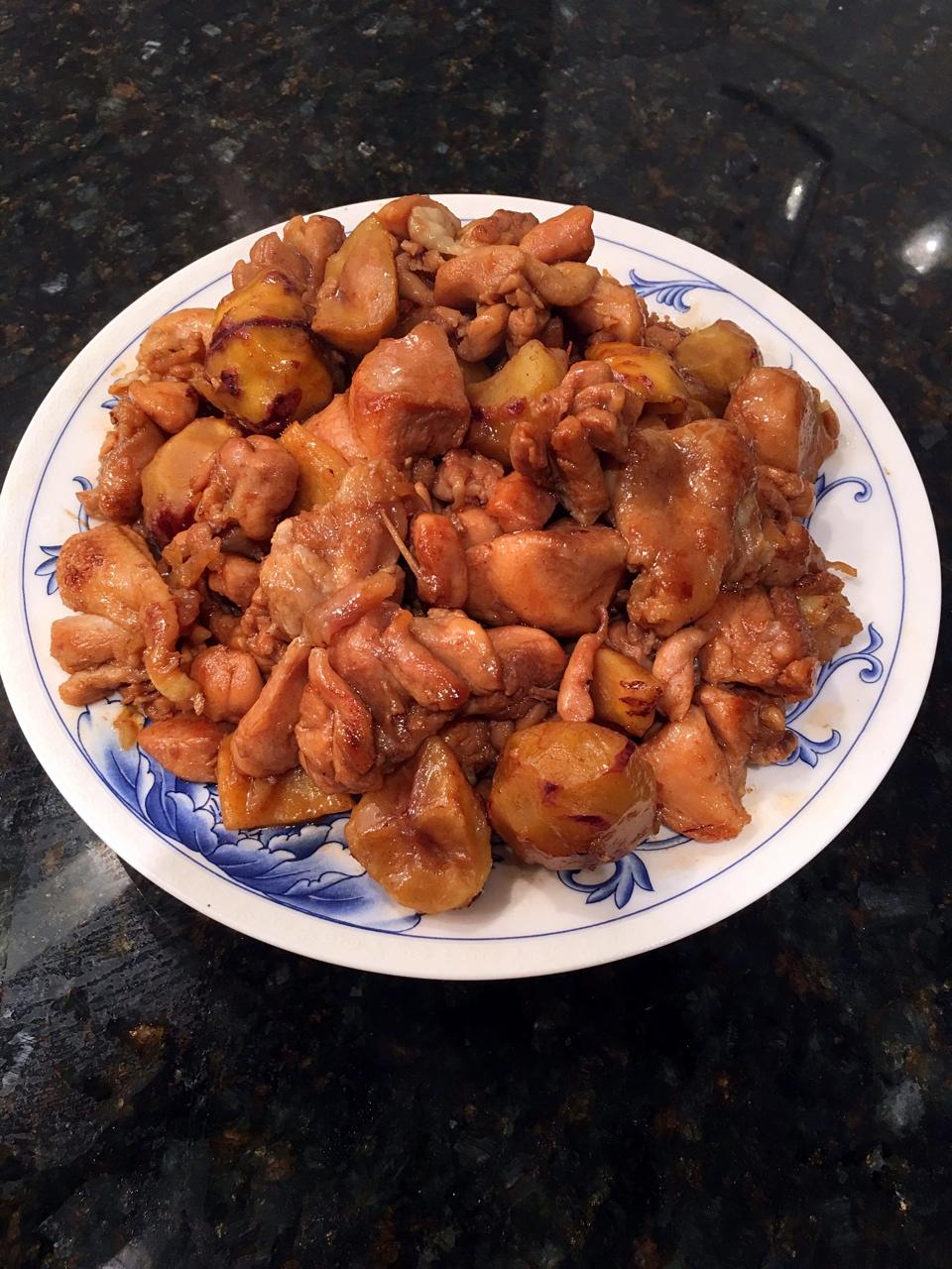 栗子炖鸡