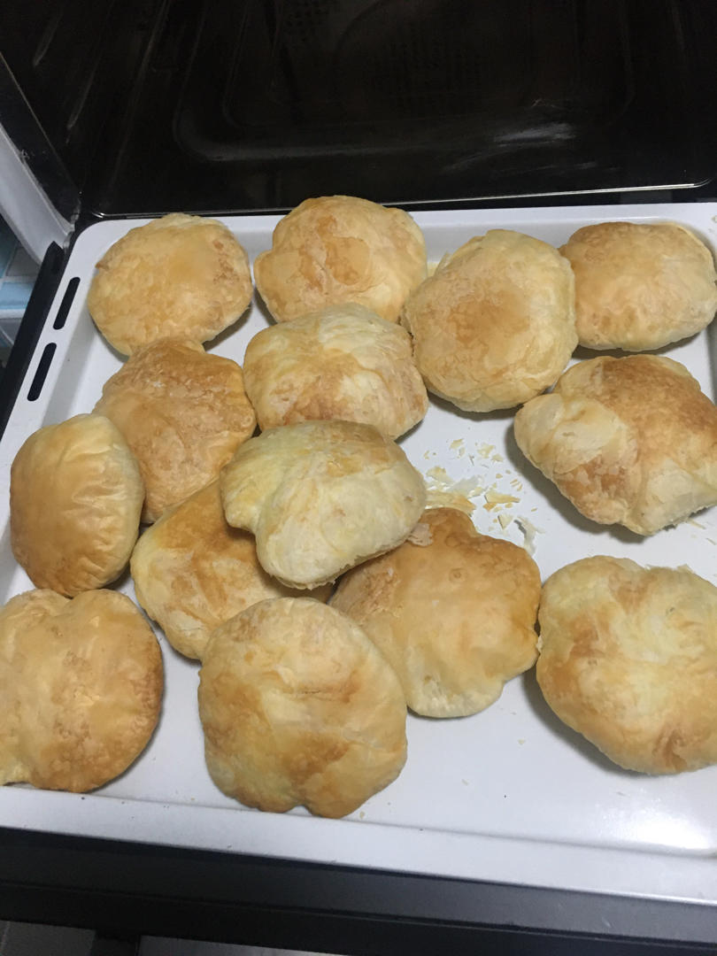 排队买的糖酥饼自己做