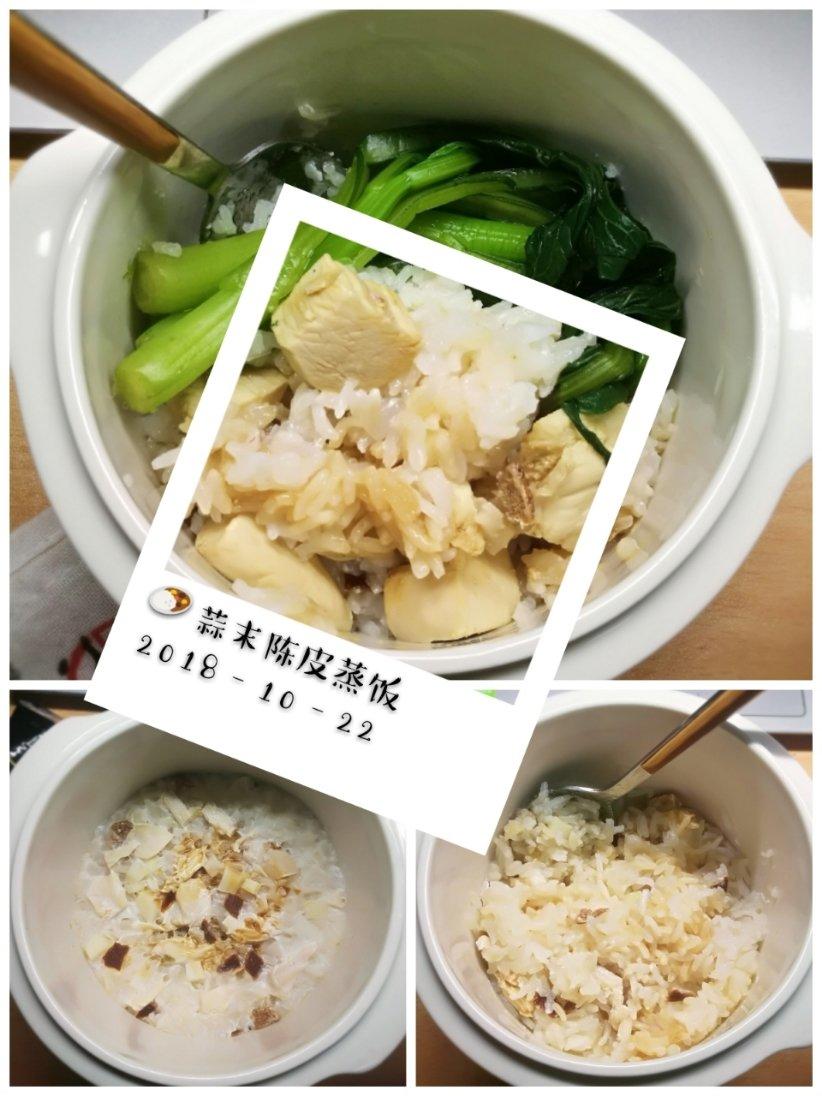 陈皮蒸饭