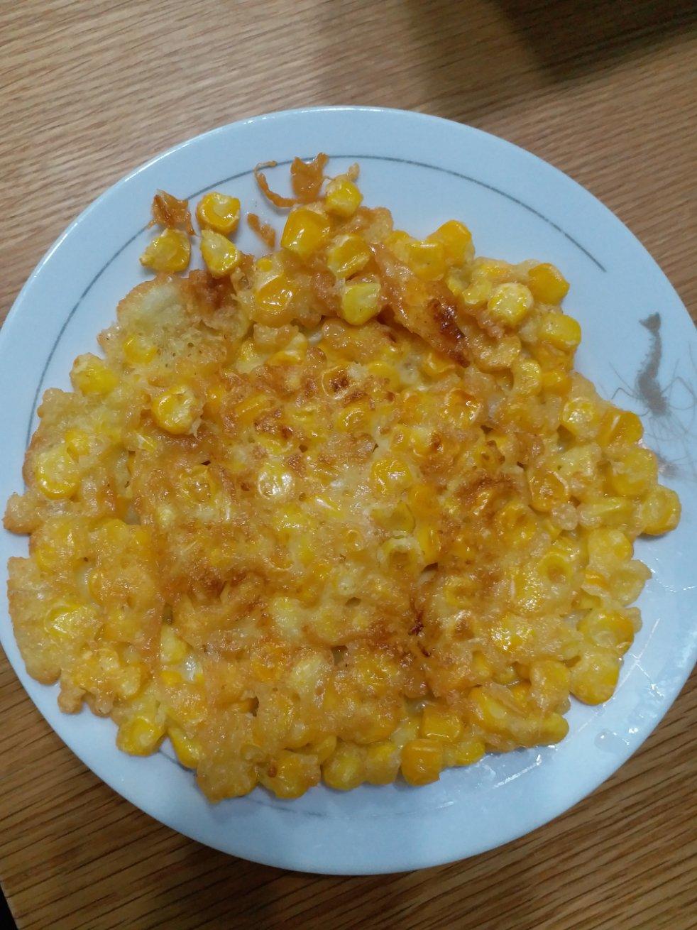 冰花玉米烙（不需要技巧百分之百成功）