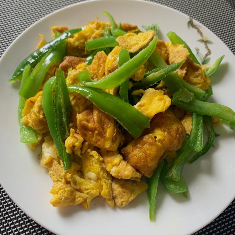 青椒炒鸡蛋