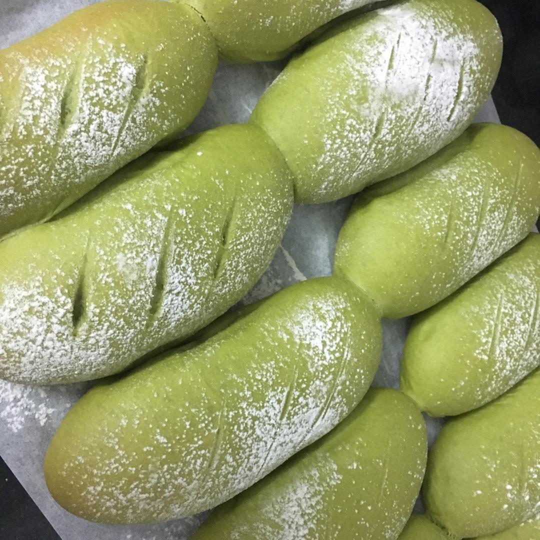 抹茶蜜豆乳酪软欧