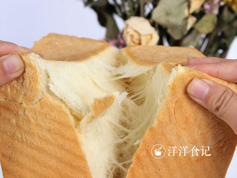 纯奶手撕吐司的做法 步骤1
