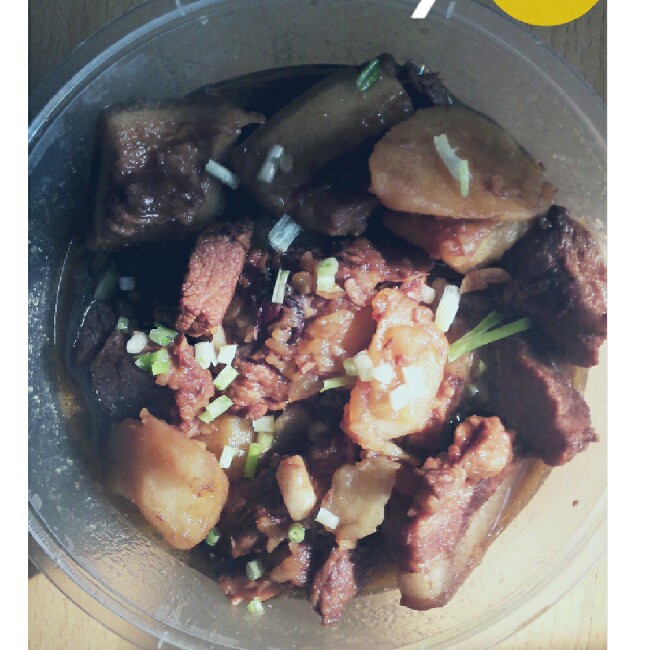 土豆烧肉