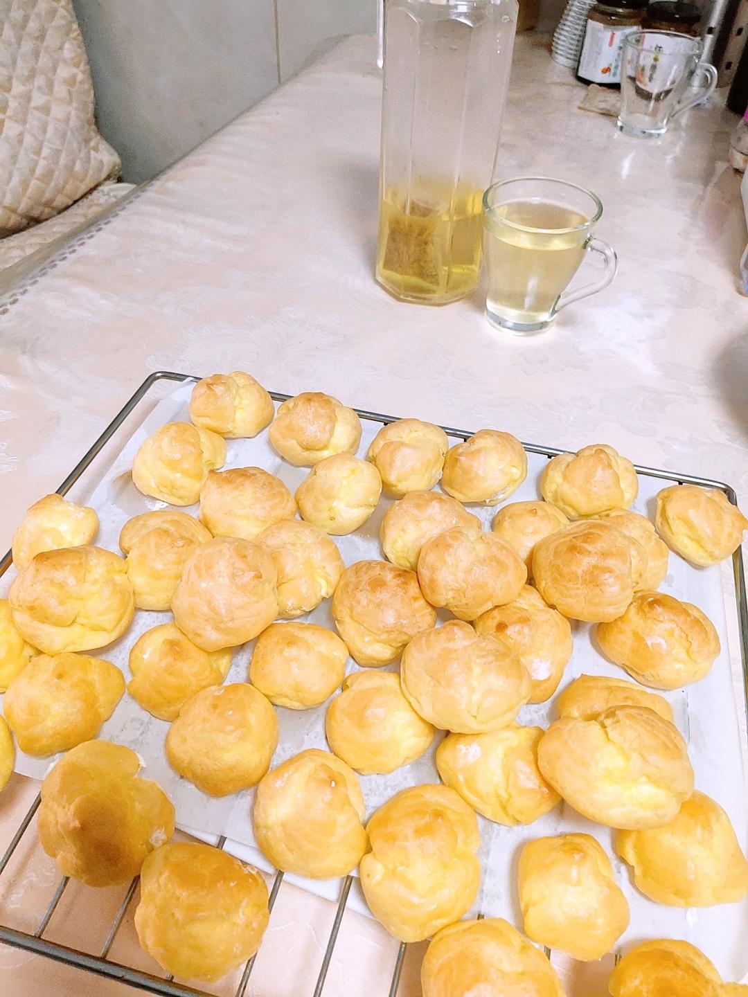 家庭版泡芙的做法