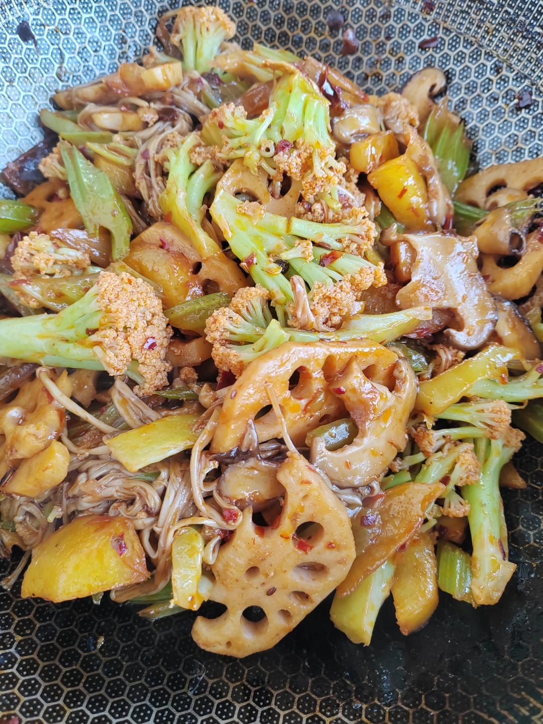 家庭版的麻辣香锅