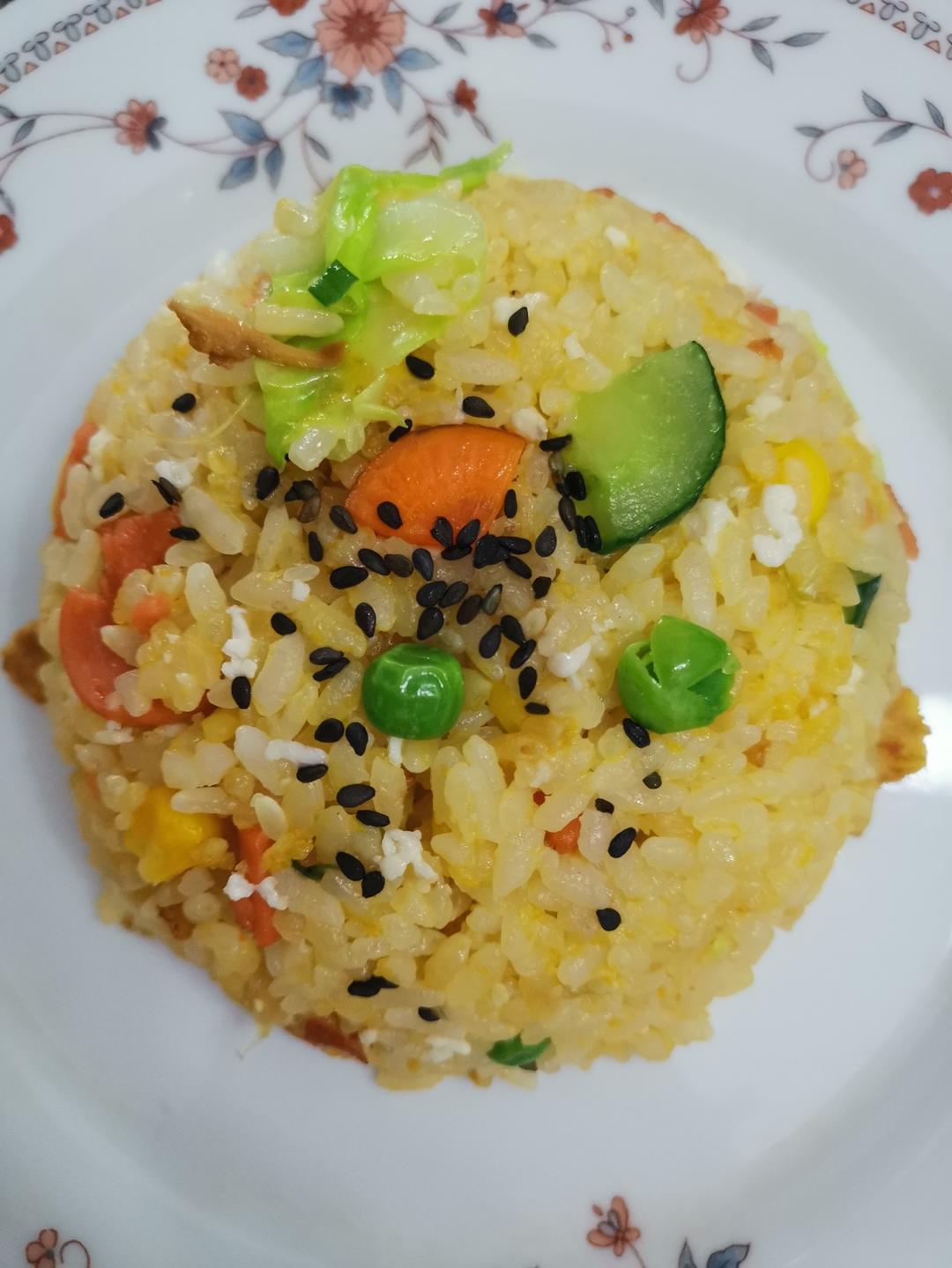 新手不翻车·粒粒分明黄金蛋炒饭