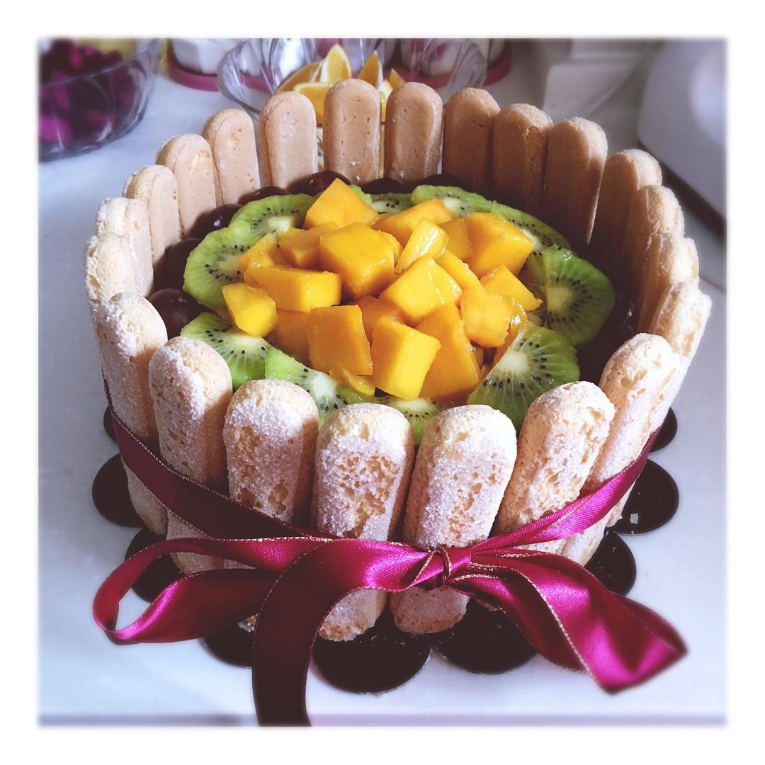 8寸戚风蛋糕（改良君之配方）#皮黑森林#