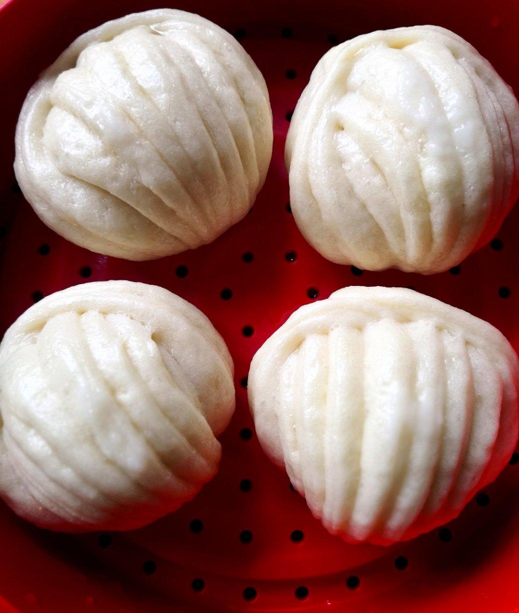 花样馒头－南瓜花卷