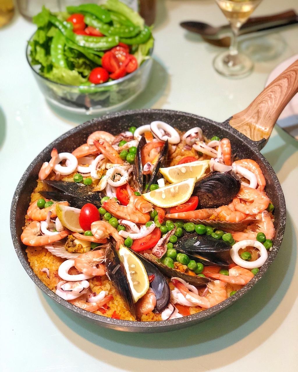 【曼食慢语】Seafood Paella 西班牙海鲜饭