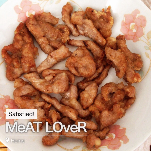 干炸肉段