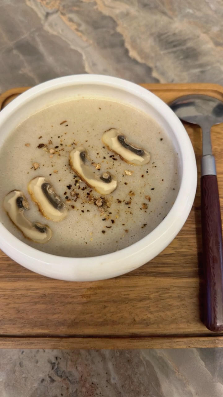 素蘑菇汤