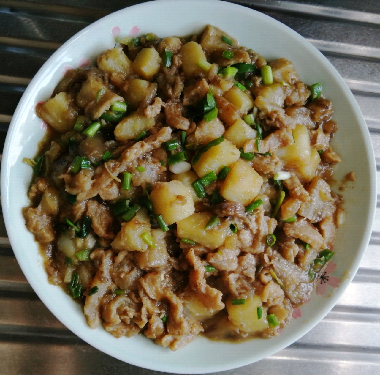 土豆炖茄子(东北菜)