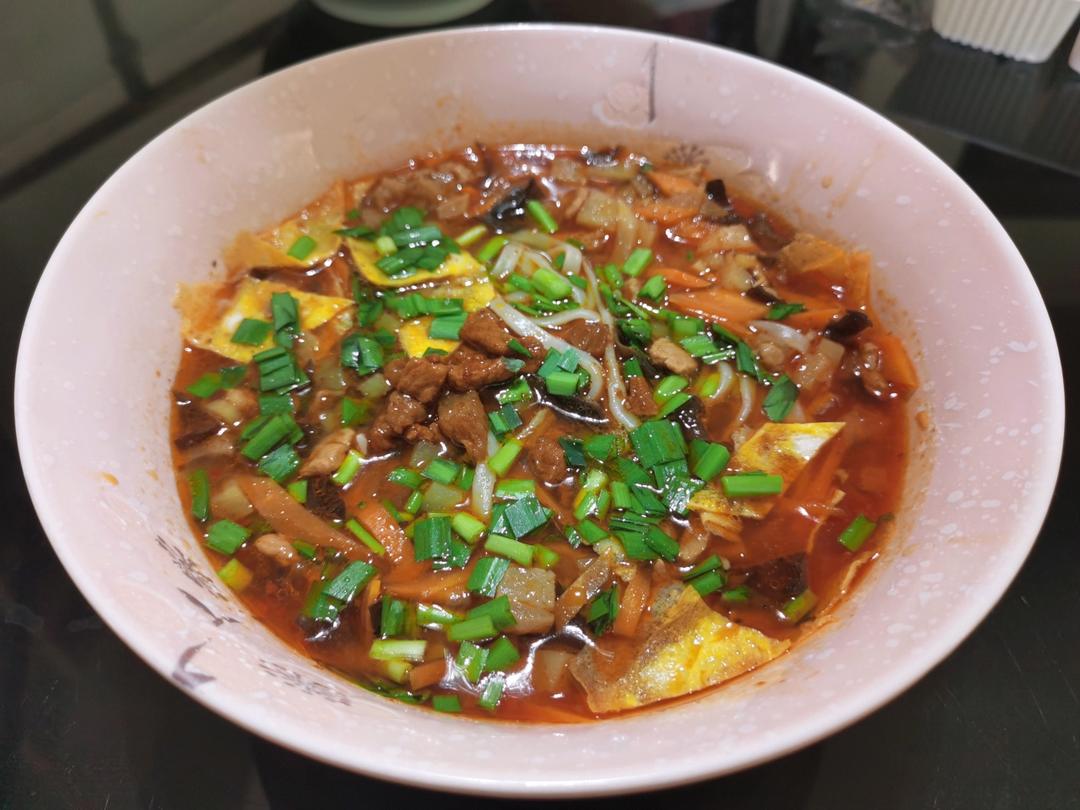 陕西面食——正宗岐山臊子面