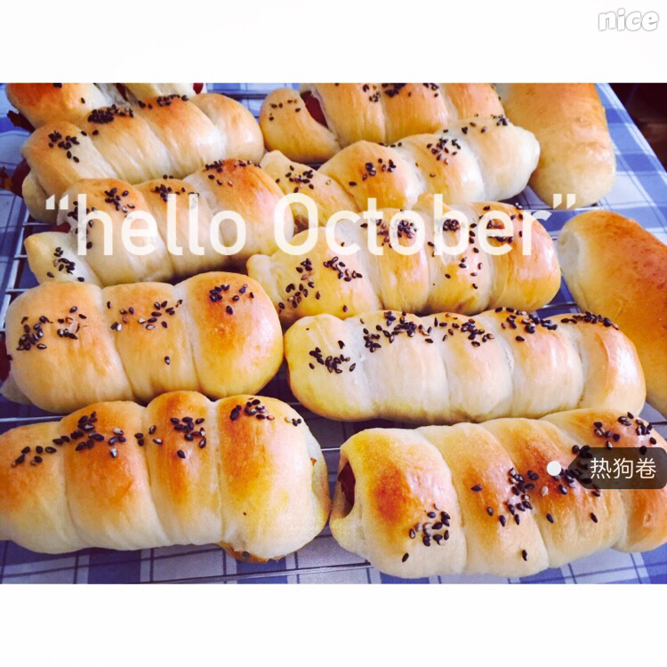 热狗面包卷