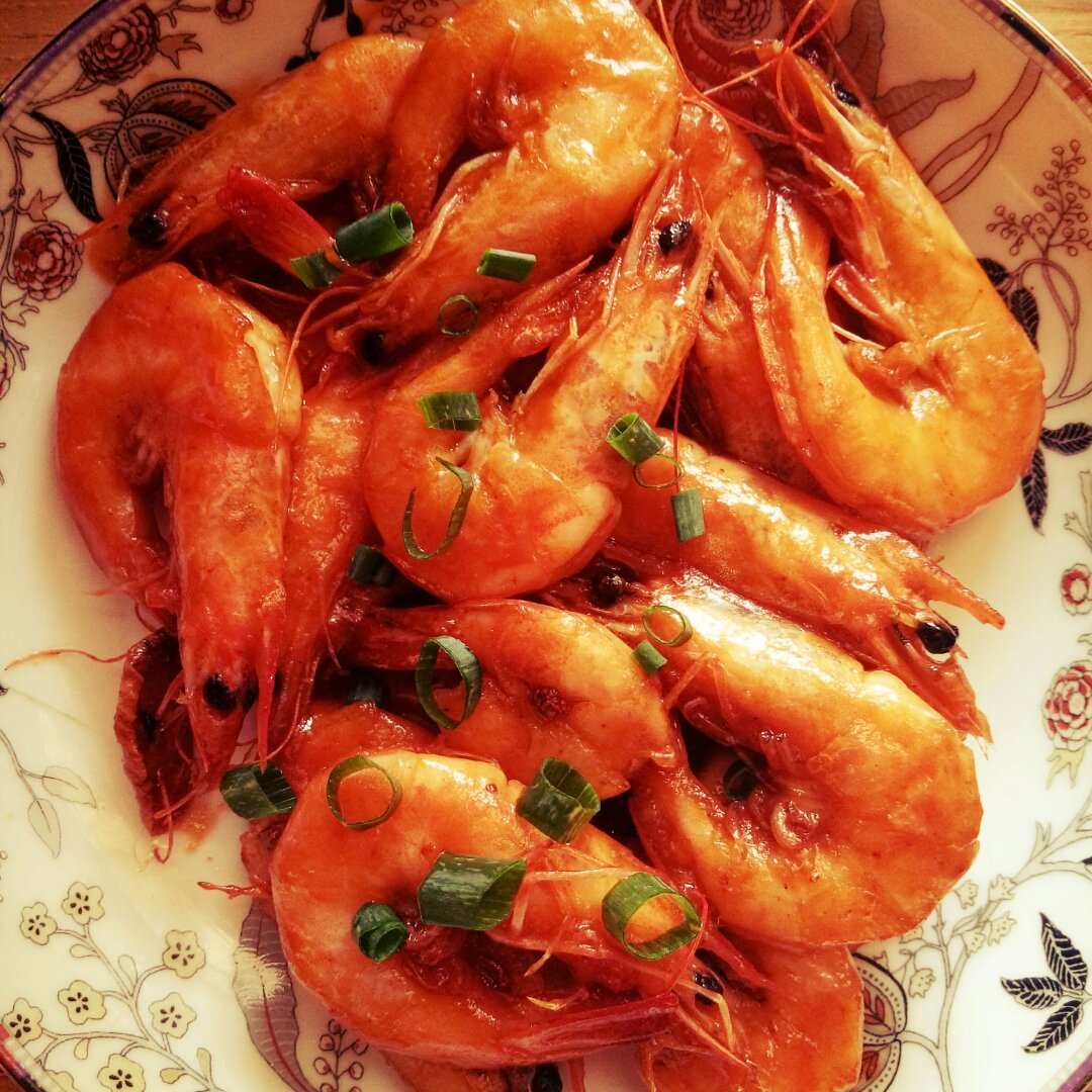 豉油皇煎虾