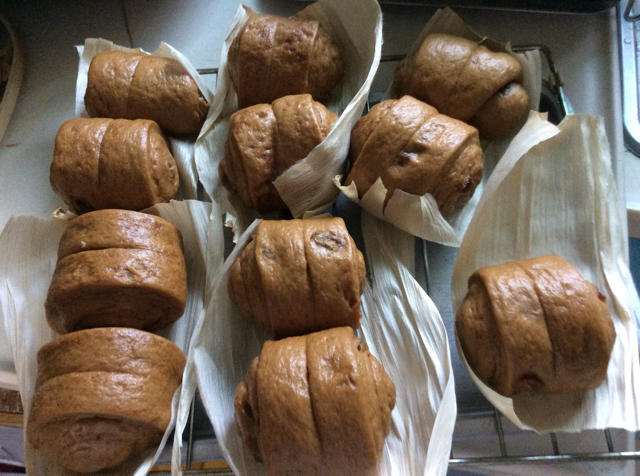 有料的红糖馒头（土豪包）