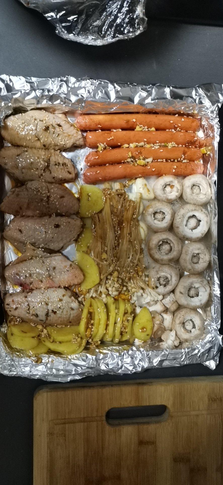 自制烤箱版烧烤，简单好吃过烧烤摊
