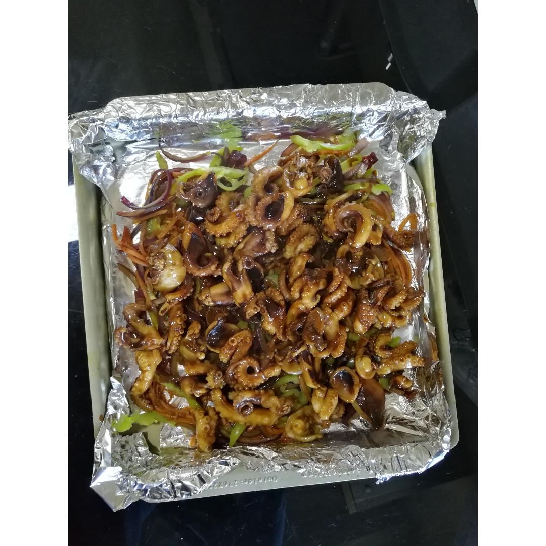 干锅酱香鱿鱼