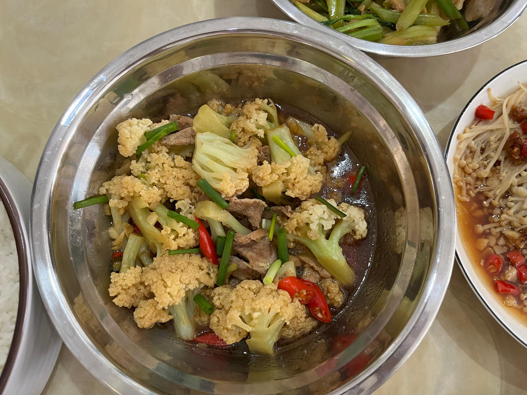 无肉简易版干煸菜花