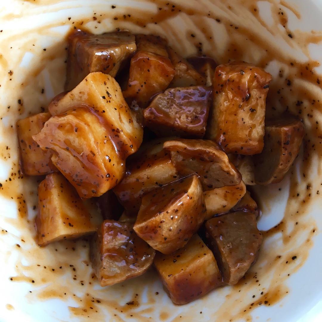 香烤鱼丸的做法